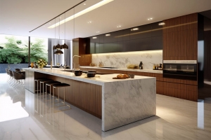 Elevate Your Kitchen Design with Frameless, High-End, Modern Kitchen Cabinets